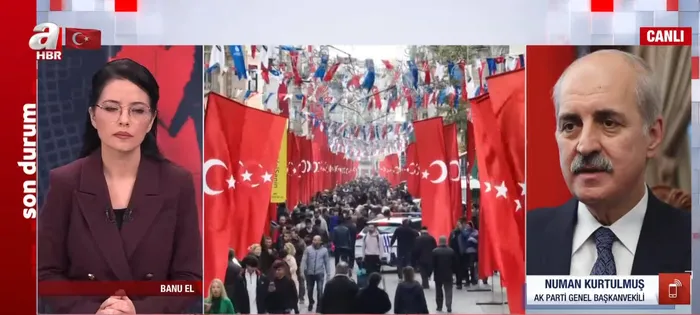 AK Parti Genel Başkanvekili Numan Kurtulmuş A Haber'de: Teröre silah ve istihbarat desteği veren ülkeler var - 3