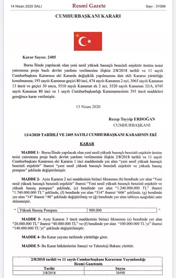 Son dakika: Bakan Mustafa Varank duyurdu! Bosch'tan Türkiye'ye dev yatırım - 1