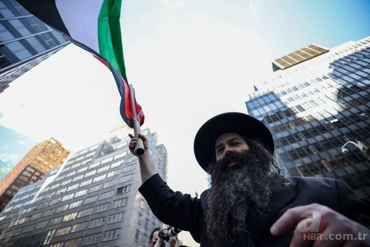 New York'ta Filistin'e destek yürüyüşü: İsrail işgaline ve baskılarına son