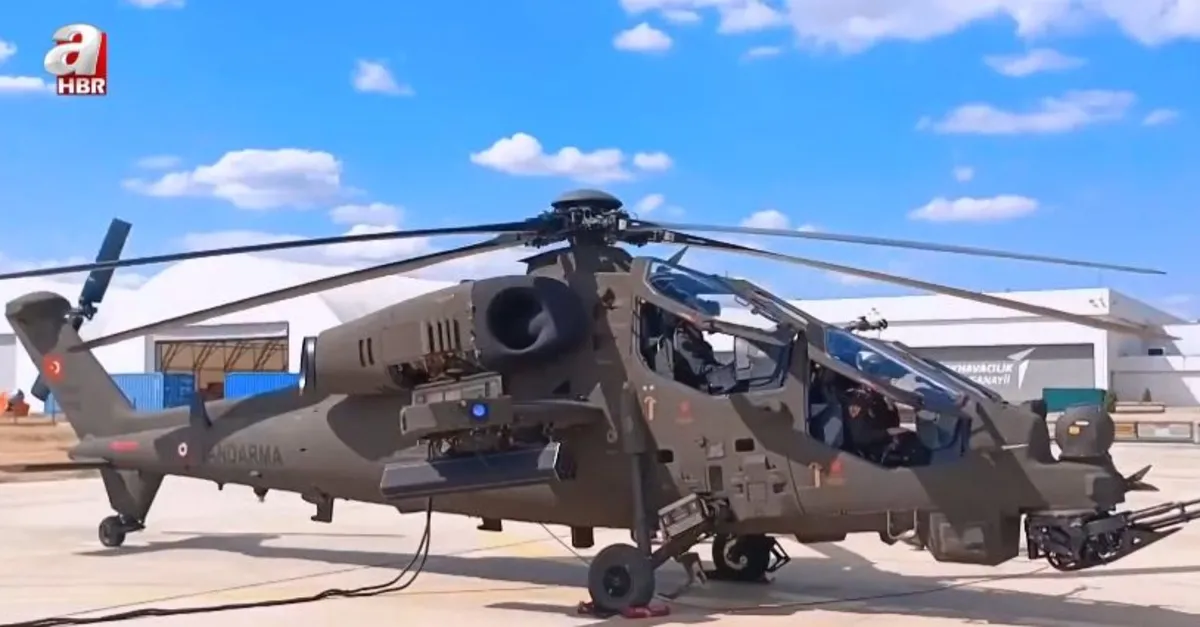Bir atak daha jandarma envanterine girdi! İşte "J-1924 HÜRKUŞ" kuyruk numaralı atak