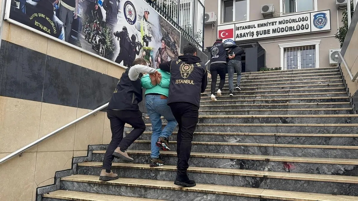 Casperler suç örgütüne operasyon! 5 şüpheli gözaltına alındı