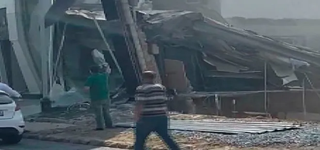 Son dakika: İstanbul İkitelli’de bina çöktü! A Haber gelişmeleri canlı yayından aktardı