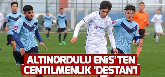 Altınordu - Adana Demirspor maçında büyük centilmenlik! Enis Destan kimdir?