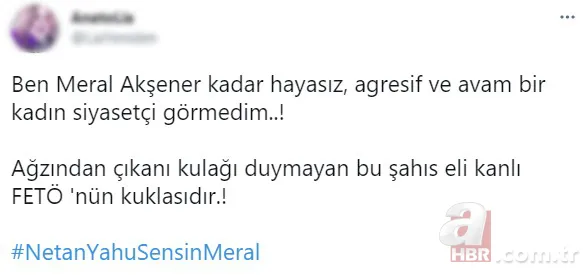 Meral Akşener Başkan Erdoğan'ı bebek katili Netanyahu'ya benzetti! Sosyal medya ayaklandı: #NetanYahuSensinMeral 6