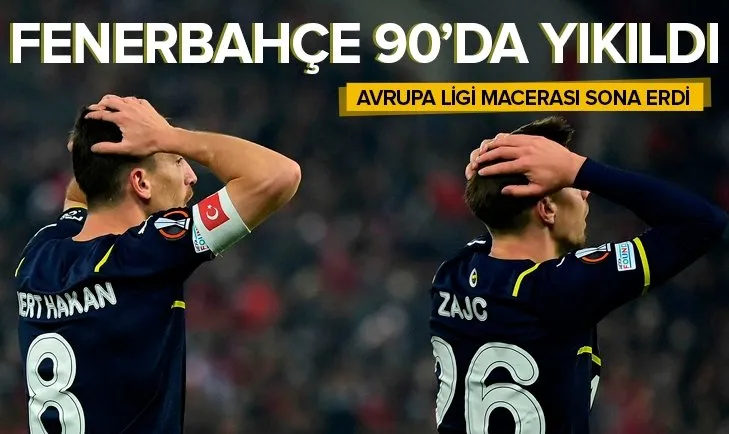 Fenerbahçe son dakikada yıkıldı! Olympiakos 1-0 Fenerbahçe UEFA Avrupa Ligi maç sonucu - ÖZET