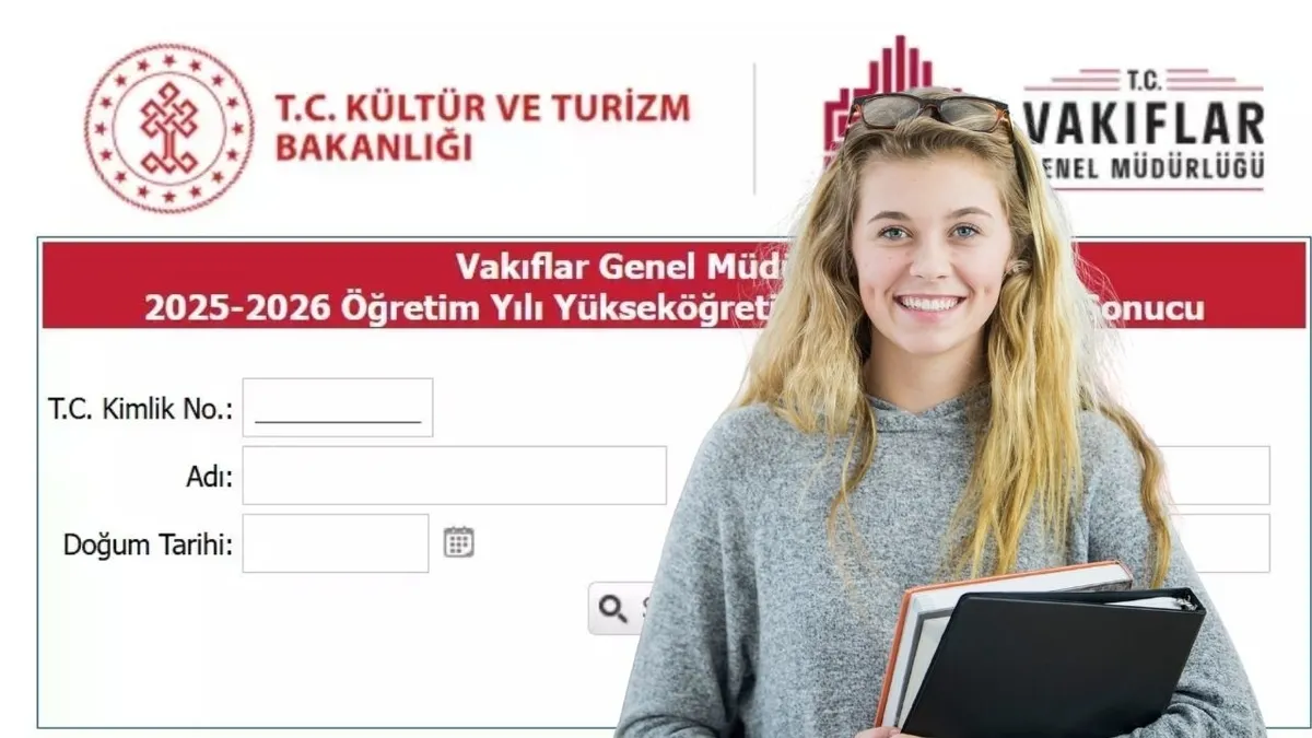 VGM burs sonuç sorgulama ekranı! VGM üniversite bursu nasıl alınır, ne zaman yatar?