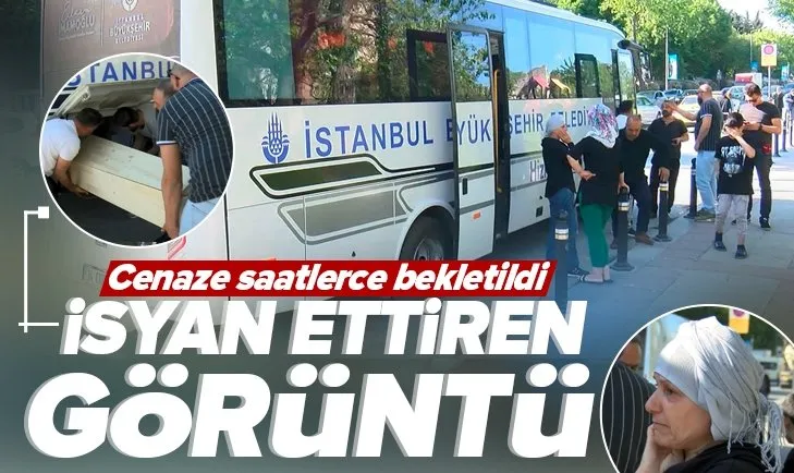 İstanbul’da yol kenarında ’cenaze taşıma’ tartışması: Saatlerce bekletildi! Araba burada ama bizi götüren yok