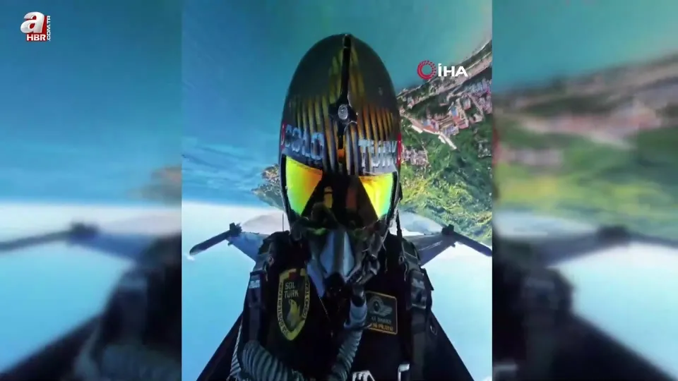 SOLOTÜRK’ün uçak içi görüntüsü paylaşıldı