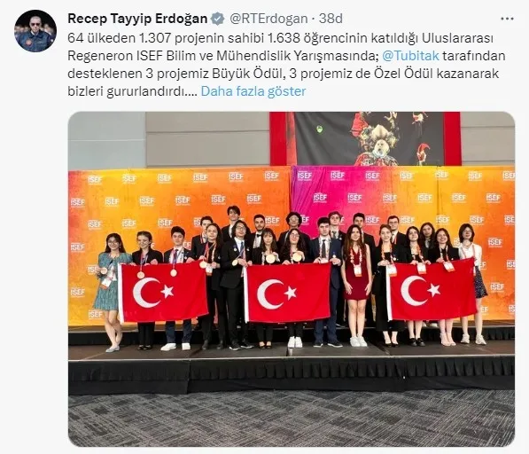 1684686469902.jpg Başkan Erdoğan uluslararası bilim ve mühendislik yarışmasında ödül alan gençleri tebrik etti! - 1