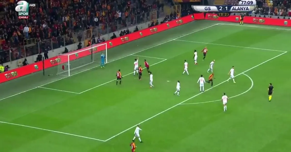 Galatasaray: 3 - Alanyaspor: 1 Geniş özet izle!