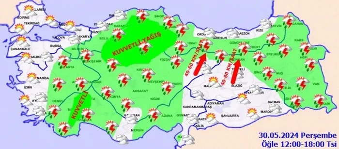 Meteoroloji son hava durumu | 9 il için sarı kodlu uyarı: Sağanak yağış kapıda - 8