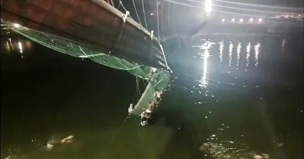 Son dakika: Hindistan Gujarat'da köprü çöktü: 90 ölü - 5