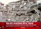 Son dakika | İzmir’de Rıza Bey Apartmanı böyle yıkıldı