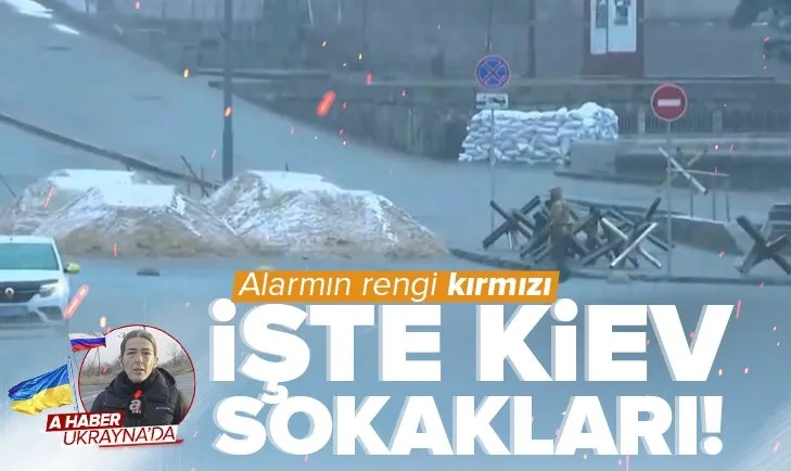 A Haber Kiev sokaklarında | Sokak savaşına hazırlık mı? Alarmın rengi kırmızı
