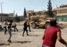 ABDye Suriye’de şok! Terör örgütü YPG-PKK yandaşları ABD ordusu araçlarını taşladı