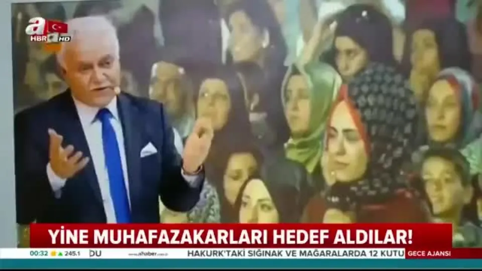 Yine muhafazakarları hedef aldılar!