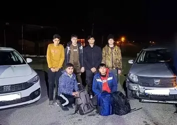 Tekirdağ'da 6 kaçak göçmen yakalandı