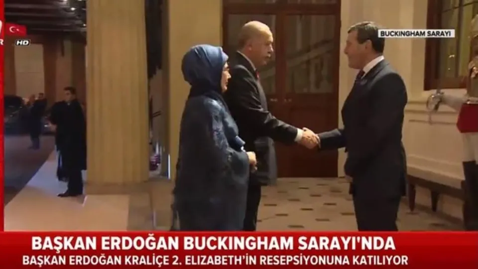 Başkan Erdoğan Buckingham Sarayı’nda