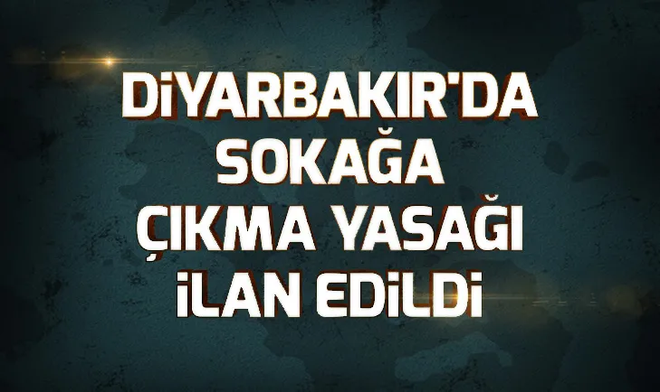 Diyarbakırda flaş karar