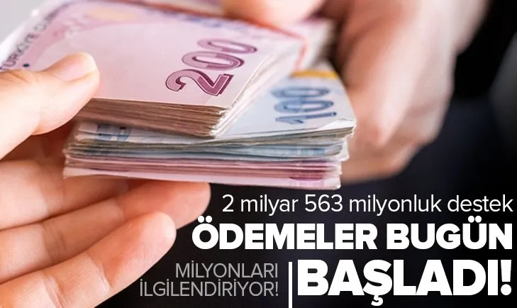 Üreticiye 2 milyar 563 milyon TL’lik destek müjdesi! Ödemeler bugün itibarıyla başladı!