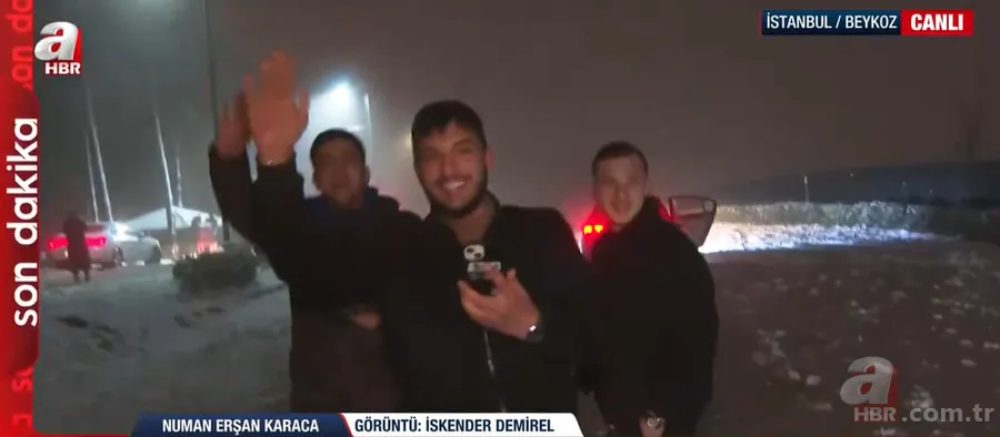 İstanbul’da yoğun kar! A Haber yağışın etkili olduğu ilçelerde 13