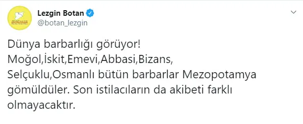 HDP'li Lezgin Botan'dan Türk halkına ve askerine ağır hakaretler - 2
