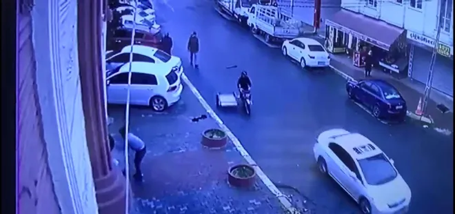 Esenyurt'ta dehşet: Falçata ile kafasını kazımaya çalıştı