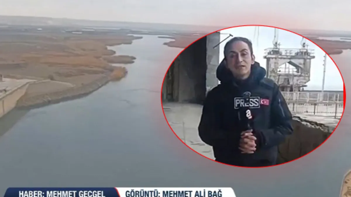 Fırat Barajı'nda kontrol Suriye ordusunda! A Haber stratejik öneme sahip o barajı görüntüledi