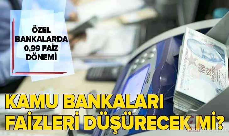 Ziraat Bankası Halkbank Vakıfbank konut kredisi faizi ne zaman düşecek? İNG, TEB, Yapıkredi konut kredisi faiz oranı kaç?