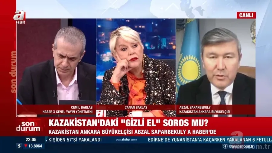 Kazakistan'da neler oluyor? Kazakistan'daki "gizli el" Soros mu? Ankara Büyükelçisi A Haber'e açıkladı 2
