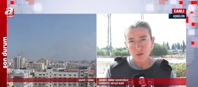 A Haber çatışma bölgesinde | İsrail tankları Gazze sınırında! Namlular sivillere dönmüş durumda