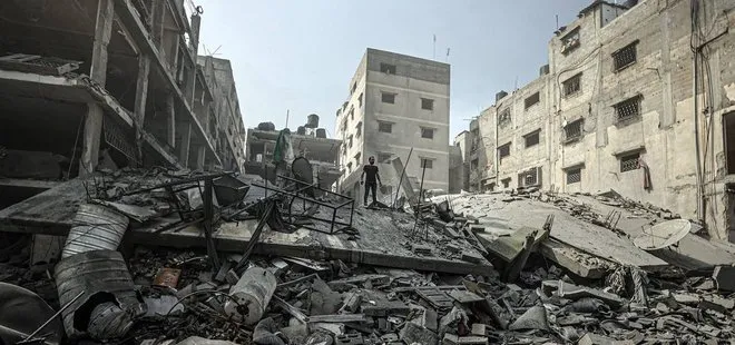 İsrail’in 168 gündür saldırılarını sürdürdüğü Gazze’de can kaybı 32 bini aştı