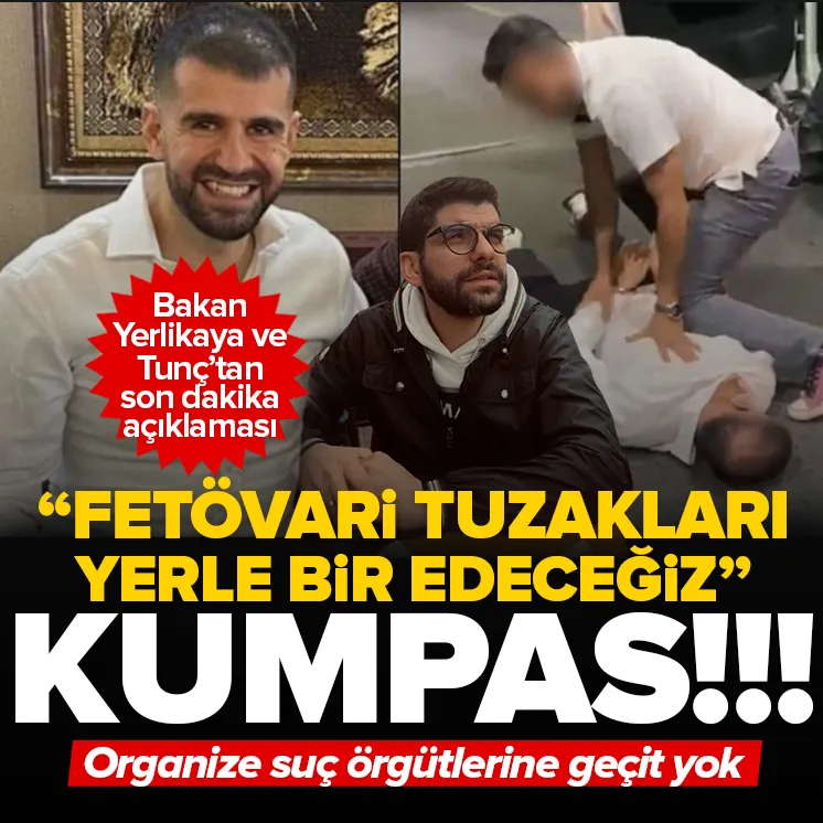 Kaplan suç örgütü operasyonu üzerinden kumpas!