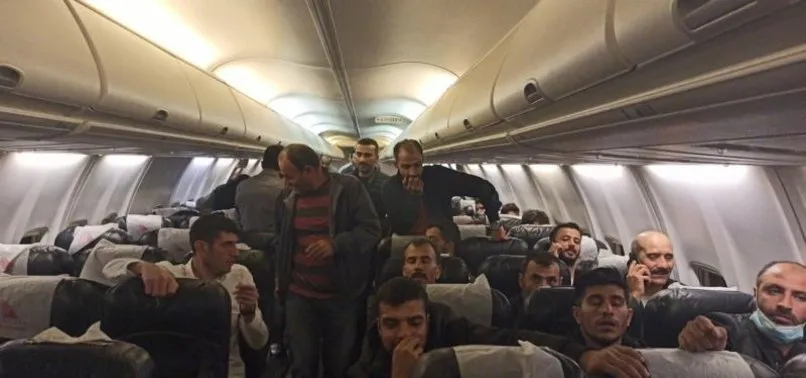 Bagdat Tan Havalanan Yolcu Ucagi Ankara Zorunlu Inis Yapti Yolcular Karantinada