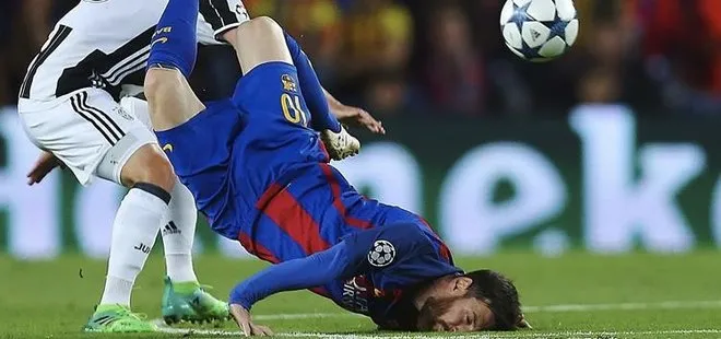 AZ KALSIN MESSİ'NİN BOYNU KIRILIYORDU!