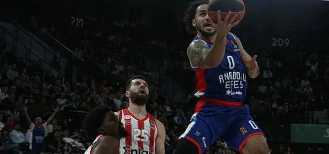 Anadolu Efes, Olympiakos’u devirdi!