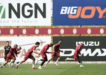 Galatasaray'da Sipay Bodrum FK maçının hazırlıkları sürdü!