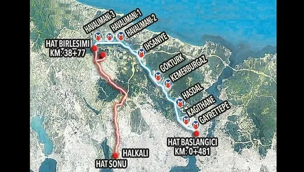 Türkiye'nin en hızlı metro hattı! İstanbul Havalimanı'na 30 dakikada ulaşım - 2