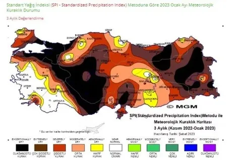 Meteoroloji Genel Müdürlüğü yeni haritayı yayımladı! Birçok il için alarm verildi...