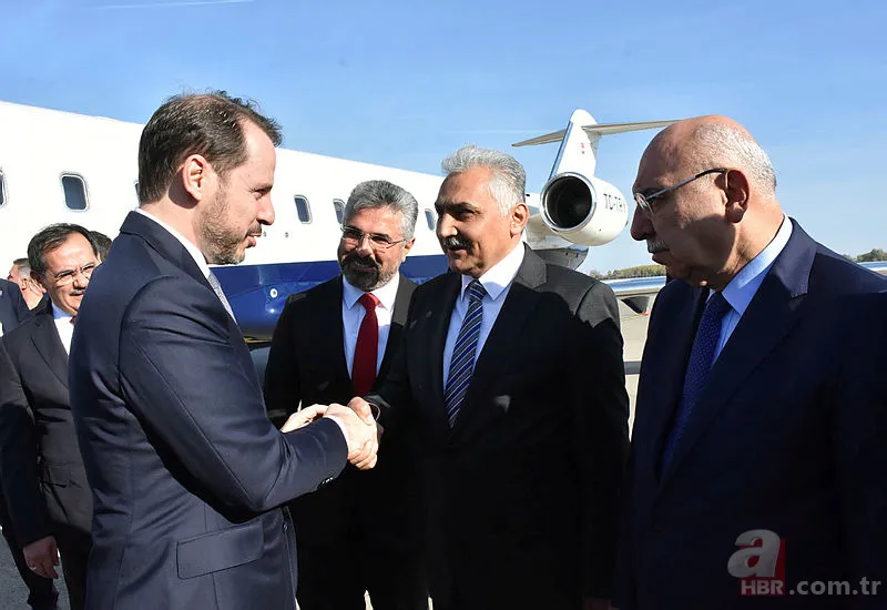 Bakan Berat Albayrak'a Samsun'da sevgi seli 12