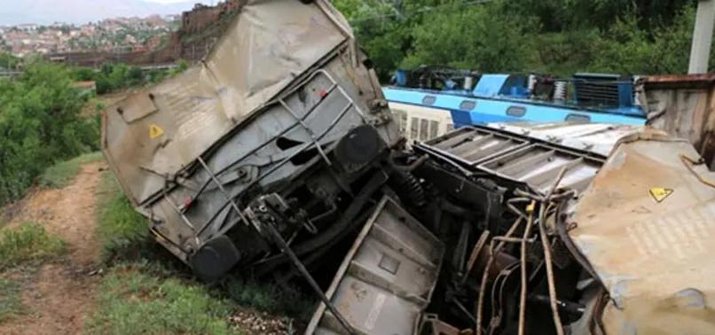 Malatya'da tren kazası! 7 vagon raydan çıktı