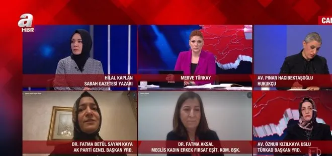 AK Parti Genel Başkan Yardımcısı Fatma Betül Sayan Kaya A Haber’de açıkladı: Ankara Sözleşmesi hazırlıyoruz
