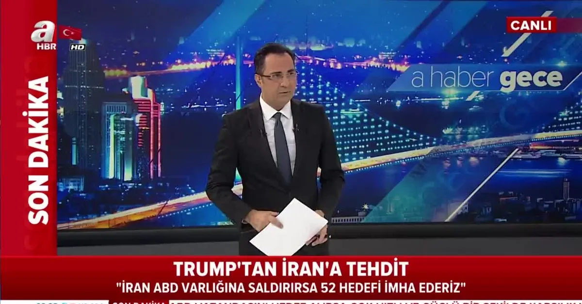 ABD Başkanı Donald Trump: 52 İran sahasını hedef almış bulunmaktayız
