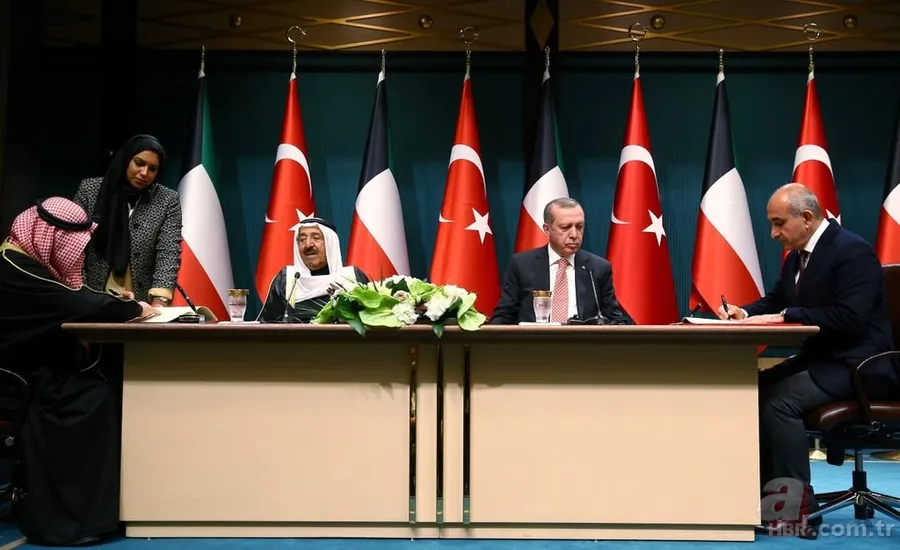 Türkiye-Kuveyt ilişkilerine Devlet Nişanı ve Mübarek El Kabir dopingi 11