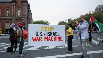 Netanyahu'ya protesto şoku: Beyaz Saray önünde toplandılar