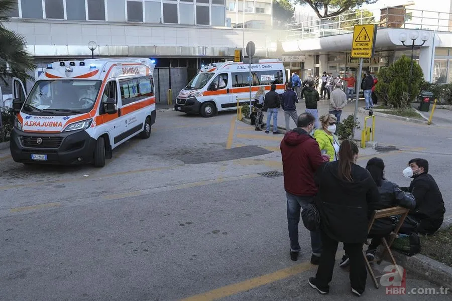 İtalya'dan infial yaratan görüntüler! Koronavirüs alarmı: Hastalar tuvaletlerde ölüyor 9