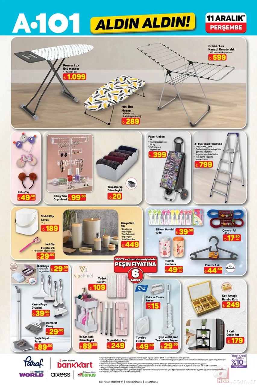 A101'e 11 Aralık’ta neler geliyor? Yeni aktüel liste yayınlandı: Su sebili, ısıtıcı 3