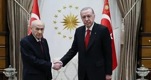 Başkan Erdoğan Bahçeli’yi  kabul etti