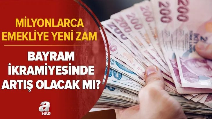 Milyonlarca emekliye yeni zam! %25 artış beklentisi! SSK Bağ-Kur emekli bayram ikramiyesi ne zaman yatacak? 2.000 TL...