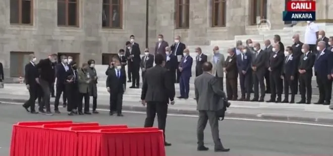 Eski Bakanlardan Osman Durmuş için TBMM’de tören düzenlendi